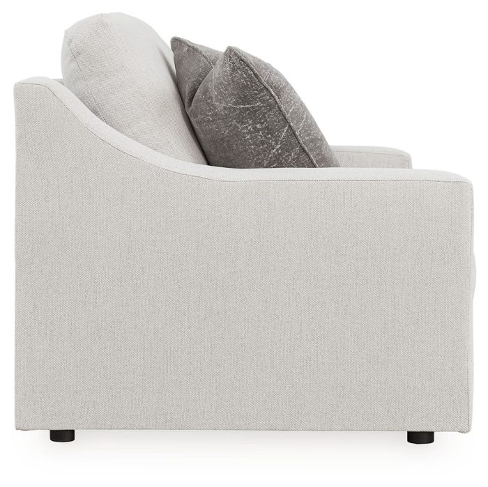 Maitelynn - Chalk - Loveseat - Image 3