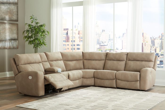 Next-gen Durapella - Power Reclinering Sectional Set - Image 11