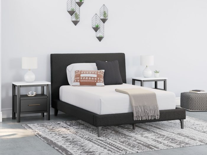 Cadmori - Upholstered Bed With Roll Slats - Image 10