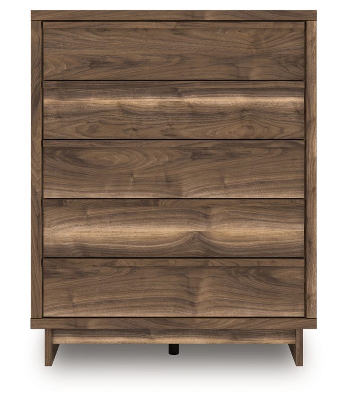 Chirason - Brown - Five Drawer Wide Chest - Image 4