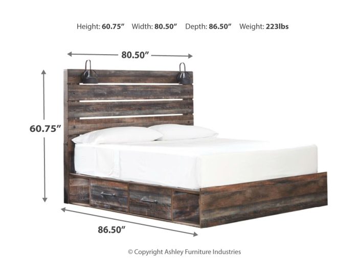 Drystan - Panel Bed - Image 9