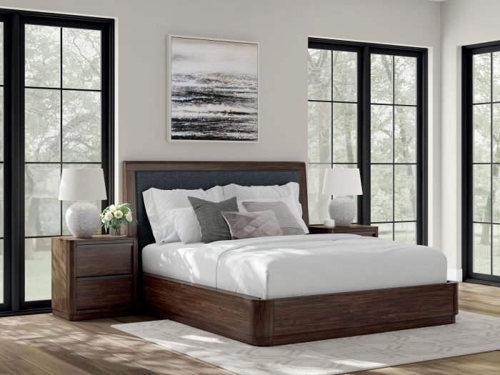 Dilenno - Upholstered Panel Bed - Image 4