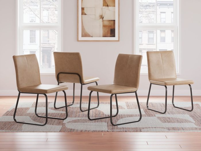 Pharwynn - Toast - Dining Upholstered Side Chair (Set of 4) - Image 3
