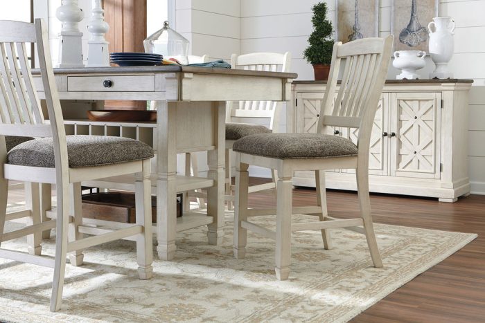 Bolanburg - Rectangular Counter Table Set - Image 7