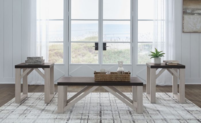 Dorrinson - Antique White - Occasional Table Set (Set of 3) - Image 3