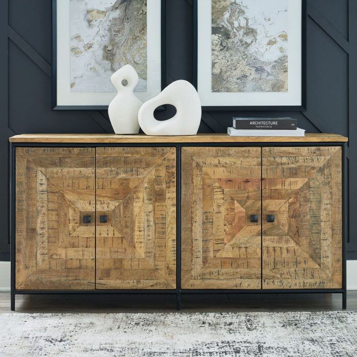 Camney - Brown / Black - Accent Cabinet - Image 2