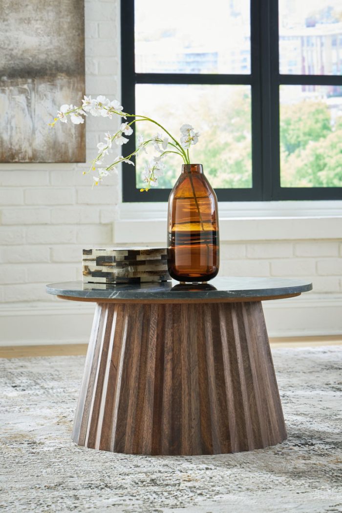 Ceilby - Black / Brown - Accent Cocktail Table - Image 3