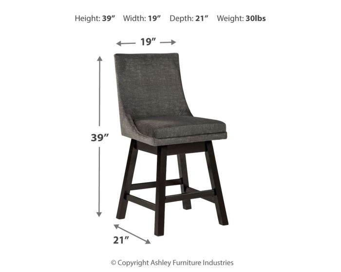 Tallenger - Swivel Barstool (Set of 2) - Image 11