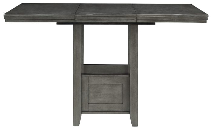 Hallanden - Gray - Rectangular Dining Room Counter Extension Table - Image 2