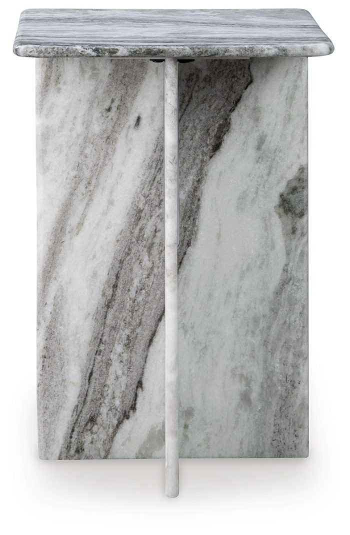 Keithwell - Gray - Square Accent Table - Image 2
