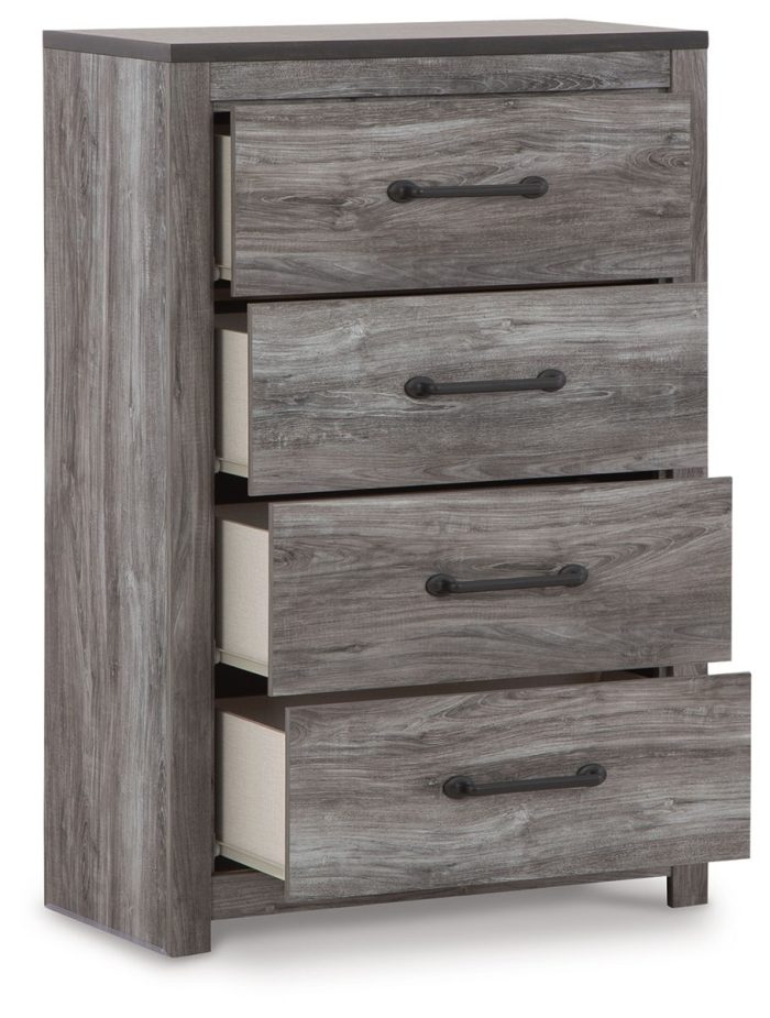 Bronyan - Dark Gray - Four Drawer Chest - Image 2