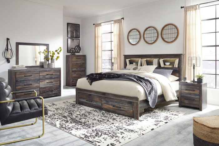 Drystan - Panel Bookcase Bed - Image 5