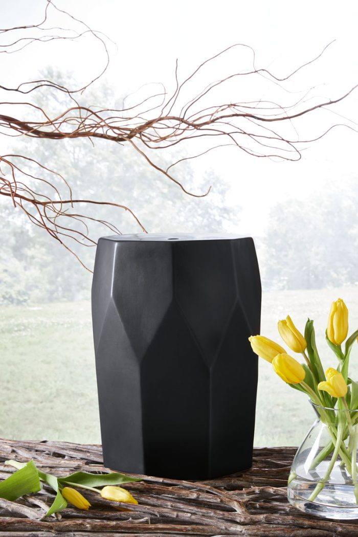Rhysworth - Black - Stool - Image 4