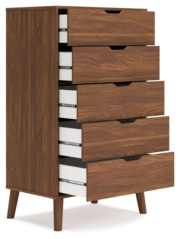 Fordmont - Auburn - Five Drawer Chest - Image 4