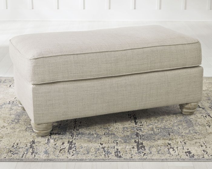 Traemore - Linen - Ottoman - Image 4