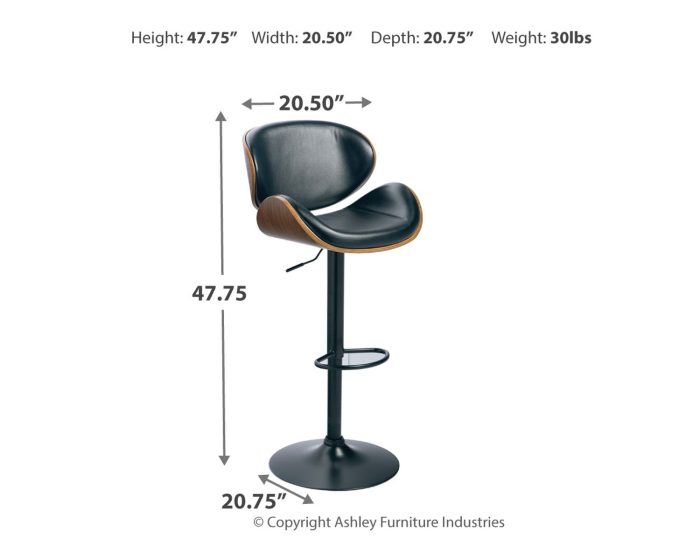 Bellatier - Adjustable Height Barstool - Image 2