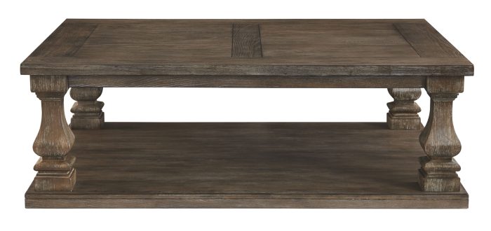 Johnelle - Gray - Rectangular Cocktail Table - Image 3