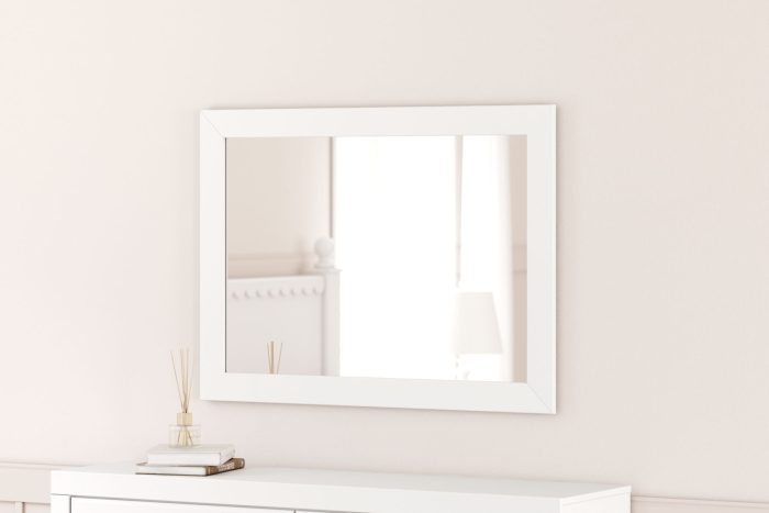 Mollviney - White - Bedroom Mirror - Image 2