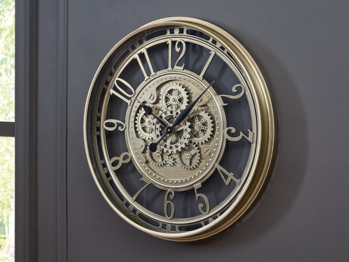 Gilover - Champagne Finish - Wall Clock - Image 2