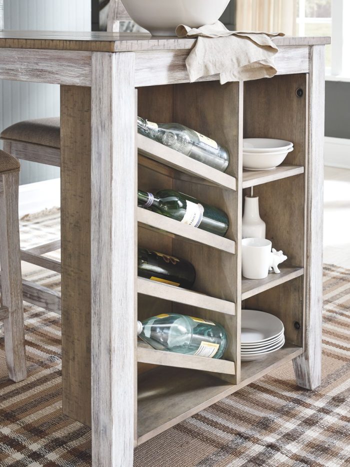 Skempton - Rectangular Counter Table With Storage Set - Image 3