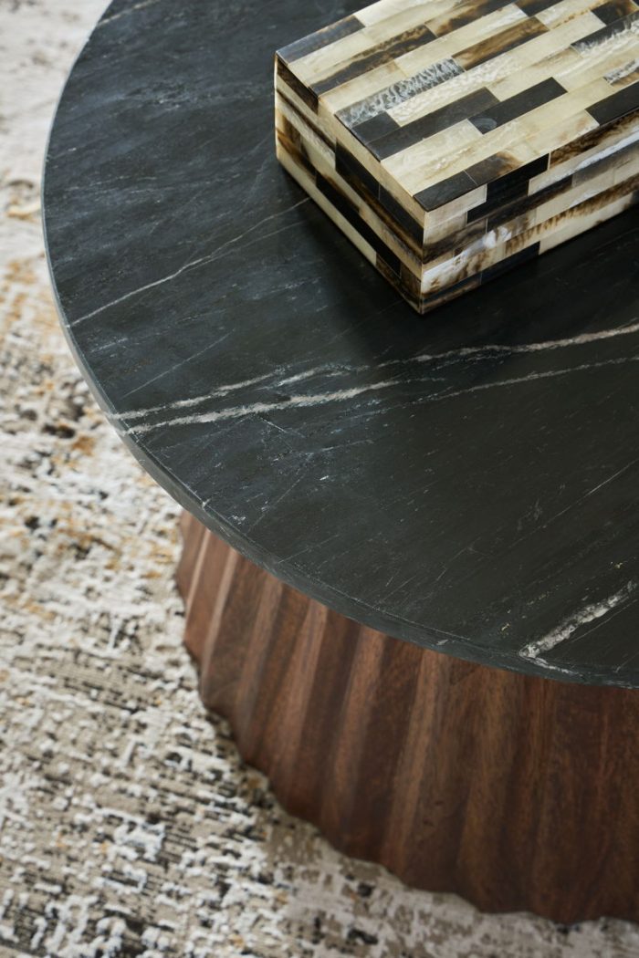 Ceilby - Black / Brown - Accent Cocktail Table - Image 4