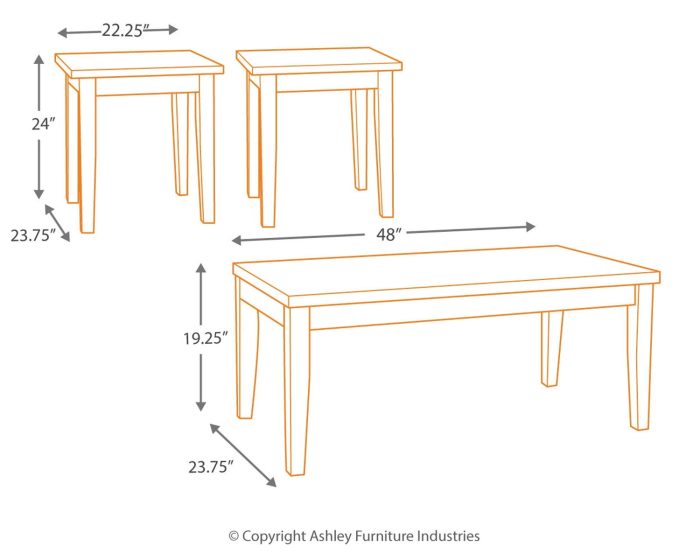 Maysville - Black - Occasional Table Set (Set of 3) - Image 2