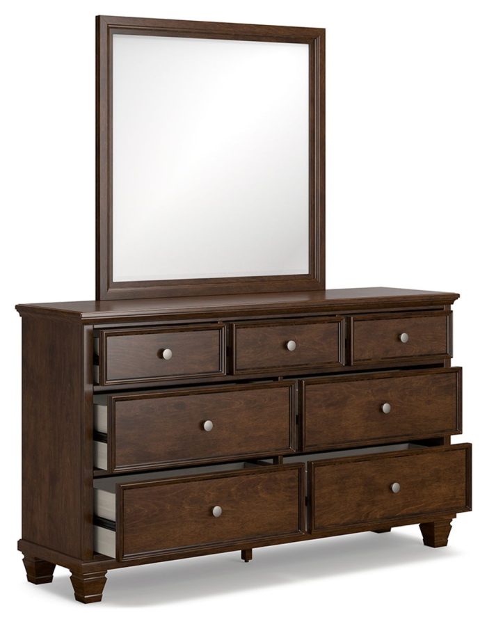 Danabrin - Brown - Dresser And Mirror - Image 4