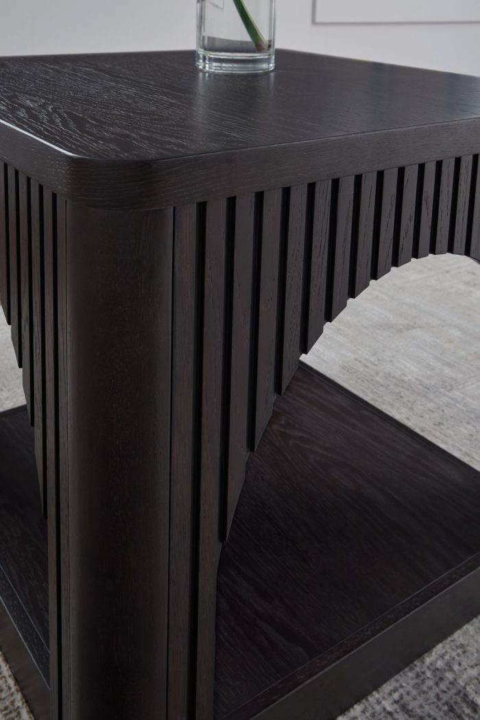Yellink - Black - Square End Table - Image 2