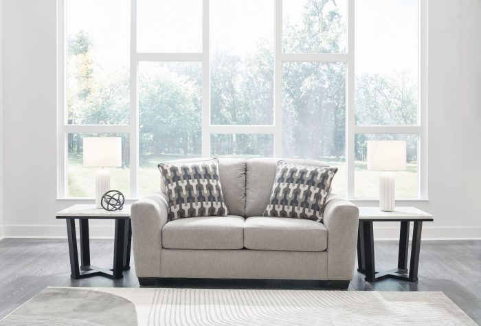 Avenal Park - Flannel - Loveseat - Image 4