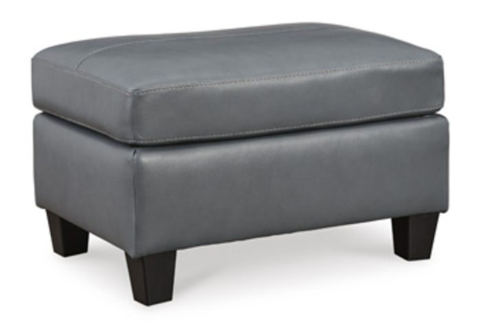 Genoa - Steel - 2 Pc. - Chair And A Half, Ottoman - Image 3