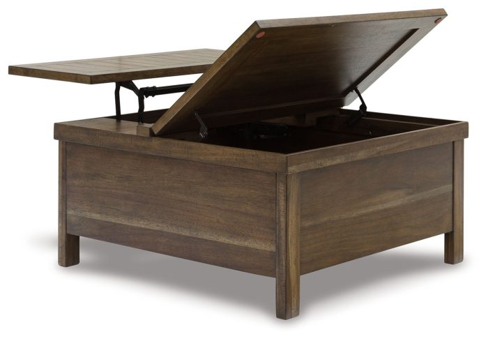 Moriville - Grayish Brown - Lift Top Cocktail Table - Image 4