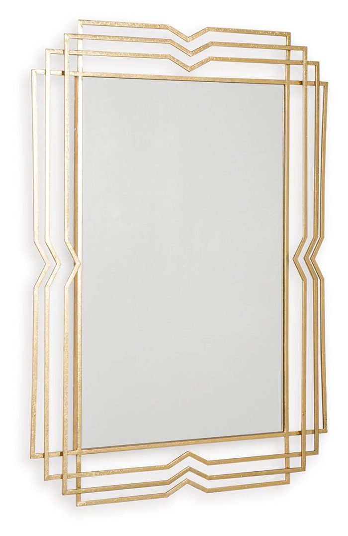 Claybrook - Gold Finish - Accent Mirror - Image 4