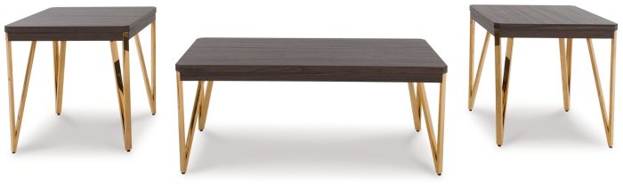 Bandyn - Brown / Champagne - Occasional Table Set (Set of 3) - Image 4