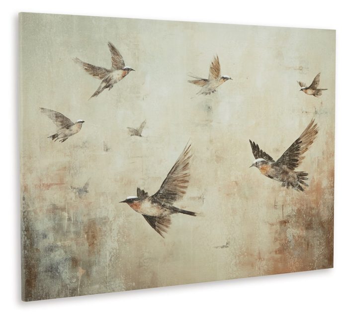 Collmund - Gray / Brown - Wall Art - Image 2