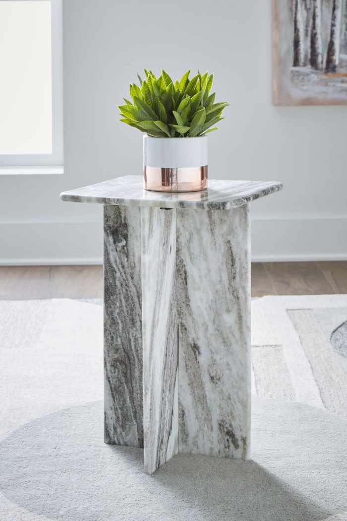 Keithwell - Gray - Square Accent Table - Image 3