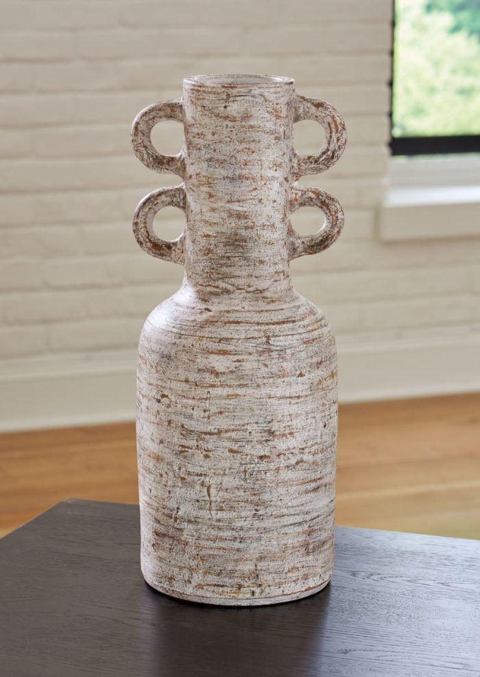 Wellbridge - Distressed White - Vase - Image 4