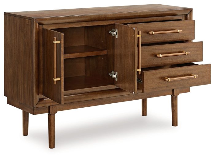 Lyncott - Brown - Dining Room Server - Image 2