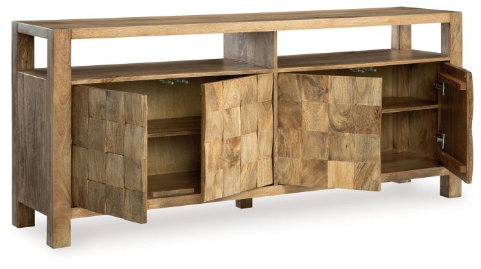 Hudwick - Natural Brown - Accent Cabinet - Image 4