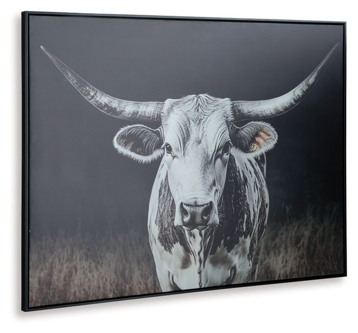 Harlandale - Black / White / Brown - Wall Art - Image 4