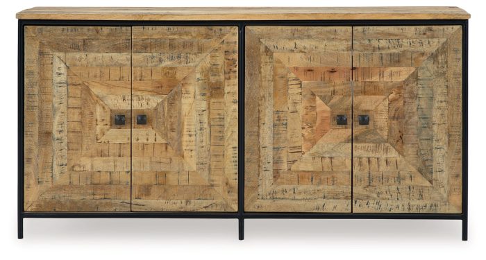 Camney - Brown / Black - Accent Cabinet - Image 3