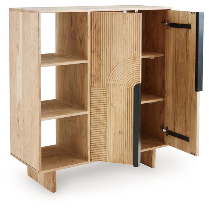 Kierwell - Natural - Accent Cabinet - Image 3