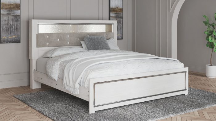 Altyra - Dresser, Mirror, Panel Bookcase Bed - Image 2