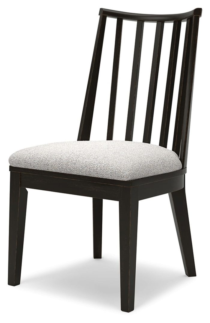Galliden - Black - Dining Upholstered Side Chair (Set of 2) - Image 4