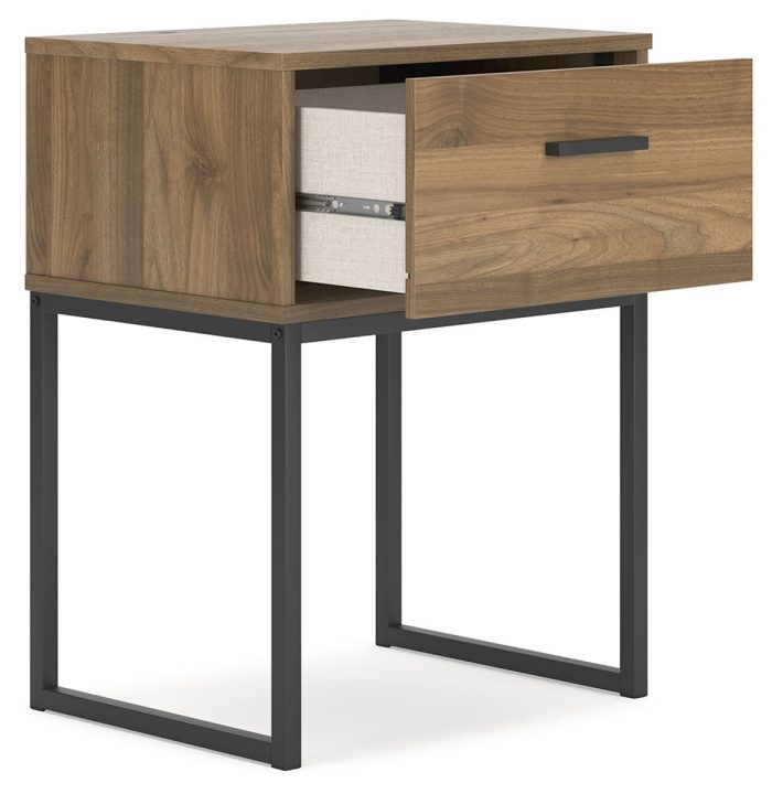 Deanlow - Honey - One Drawer Night Stand - Image 3