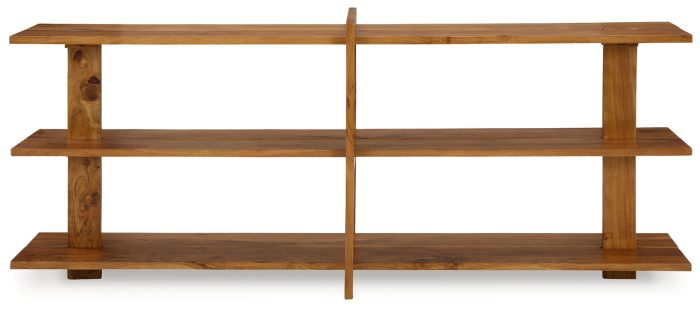 Fayemour - Brown - Console Sofa Table - Image 3