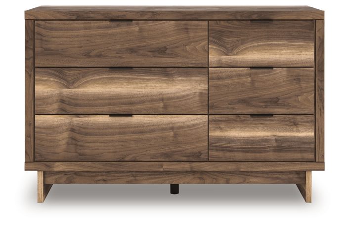 Chirason - Brown - Six Drawers Dresser - Image 2