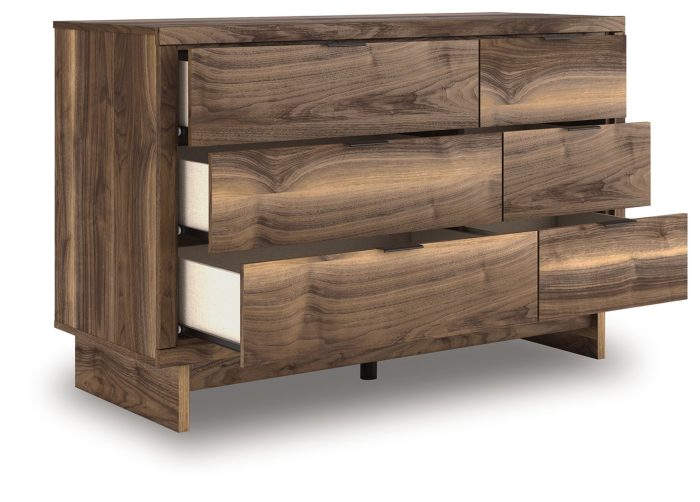 Chirason - Brown - Six Drawers Dresser - Image 3