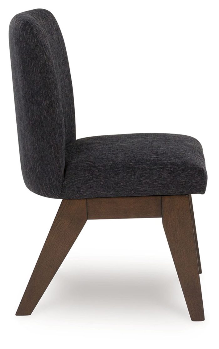 Dilenno - Dark Brown - Dining Upholstered Side Chair (Set of 2) - Image 3