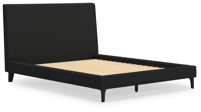 Cadmori - Upholstered Bed With Roll Slats - Image 2