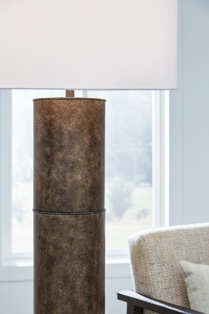 Jebson - Dark Bronze Finish - Metal Floor Lamp - Image 3
